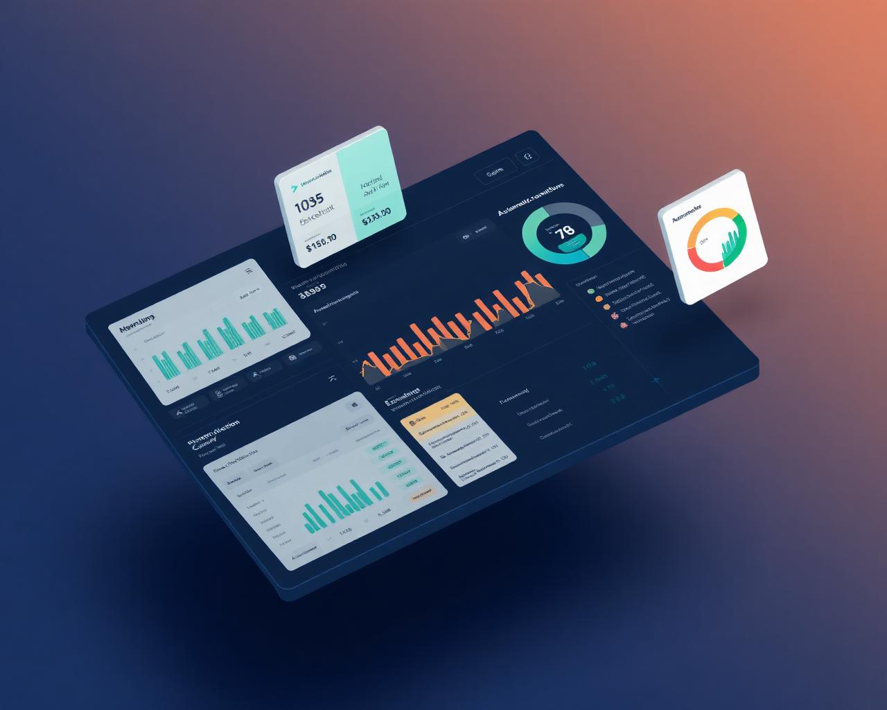 AI accounting dashboard
