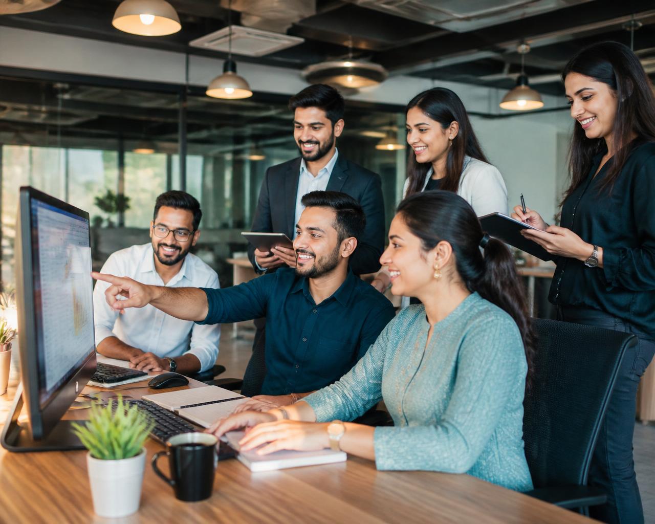 Accounting Ally team in office
